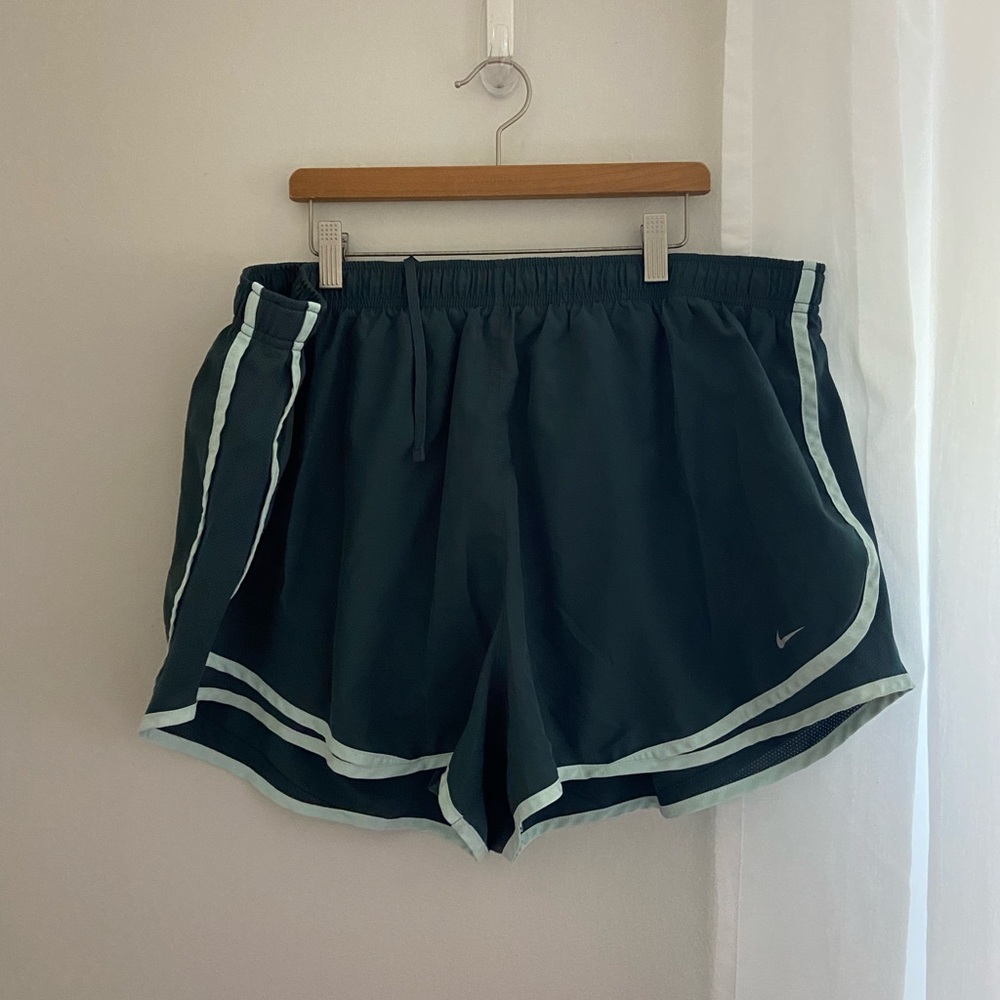 Nike Dry Fit Tempo Running Shorts Teal | 2X